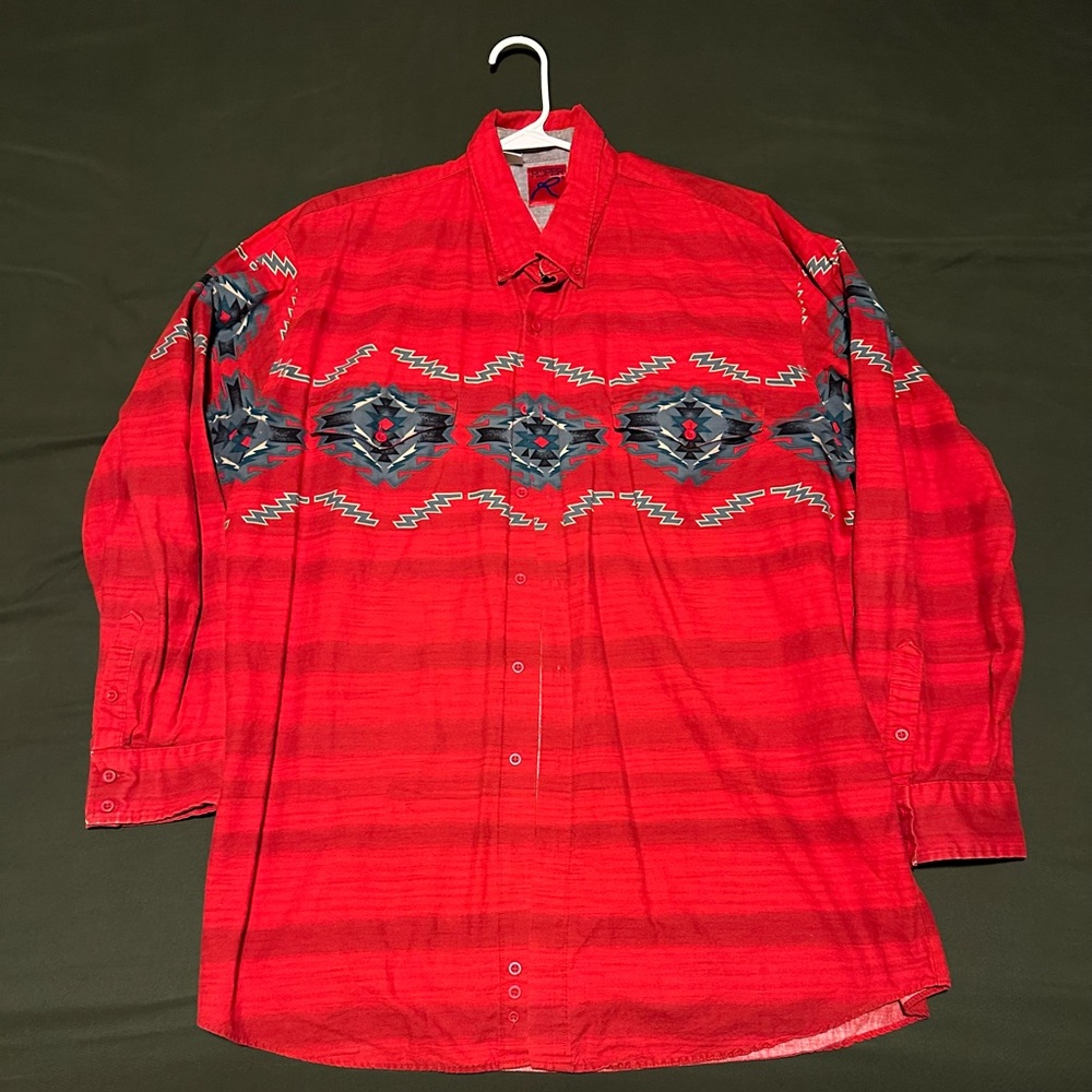 Roper Western Long sleeve Button Up
